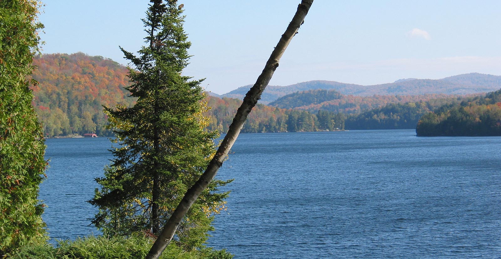 Barkmere, municipalité de la MRC des Laurentides.