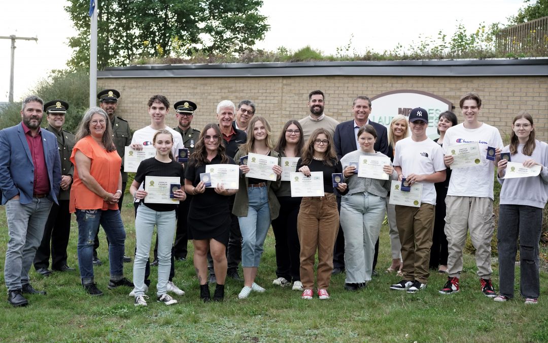 COMMUNIQUÉ – 22 personnes sont honorées par la MRC des Laurentides et la Sûreté du Québec