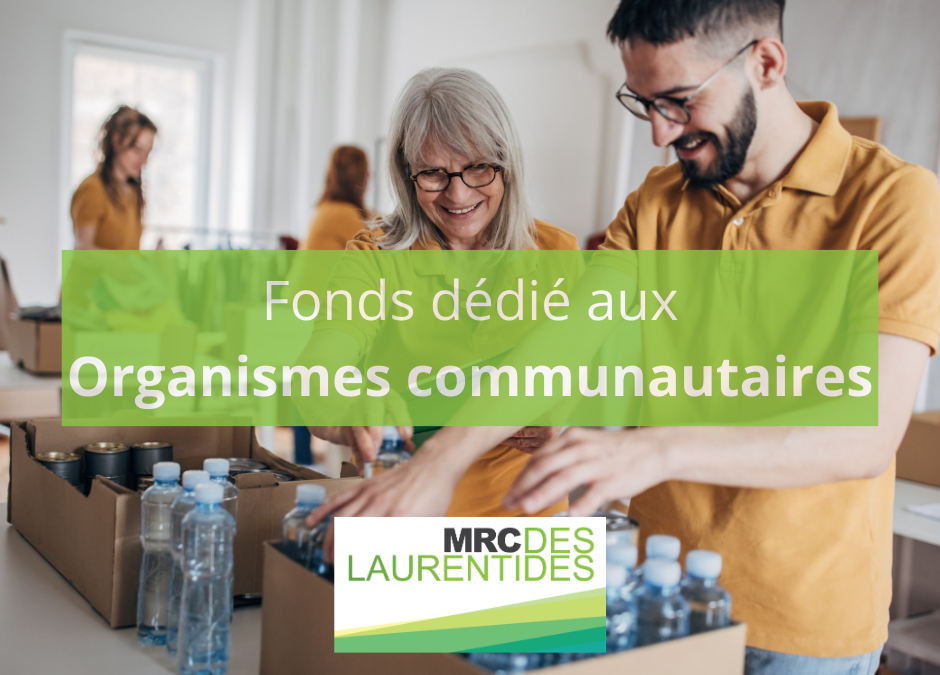 COMMUNIQUÉ – Le conseil des maires de la MRC des Laurentides réserve 100 000$ pour soutenir les organismes communautaires