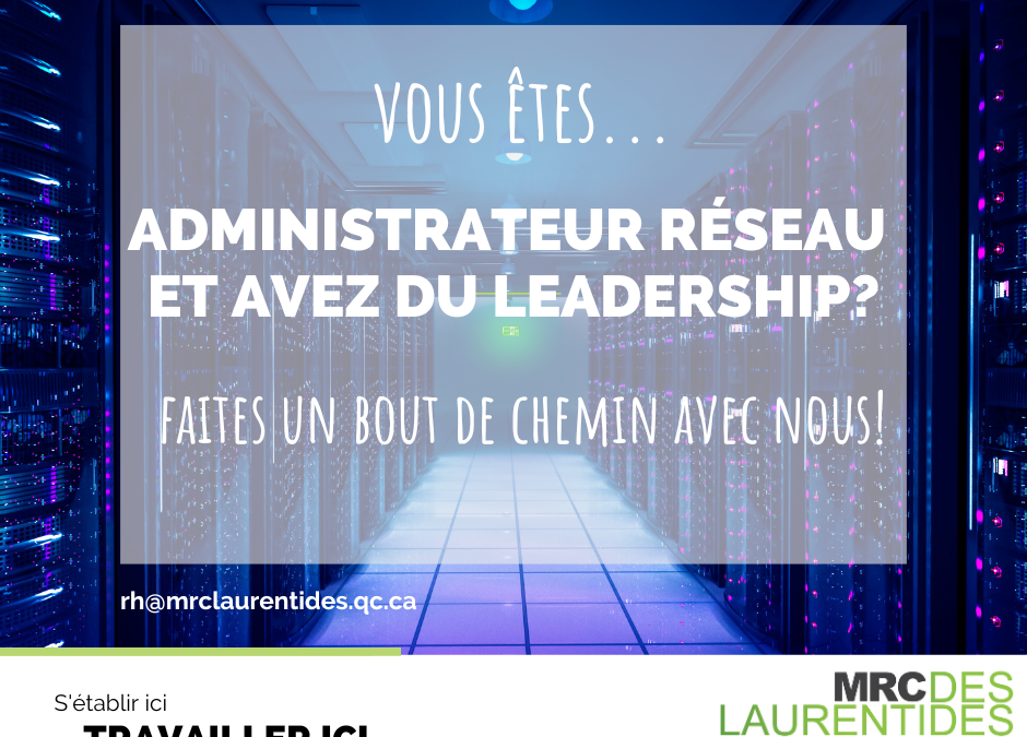 EMPLOI – Technicien.ne informatique senior