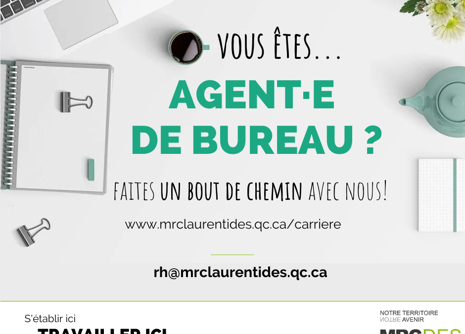 EMPLOI – Agent·e de bureau